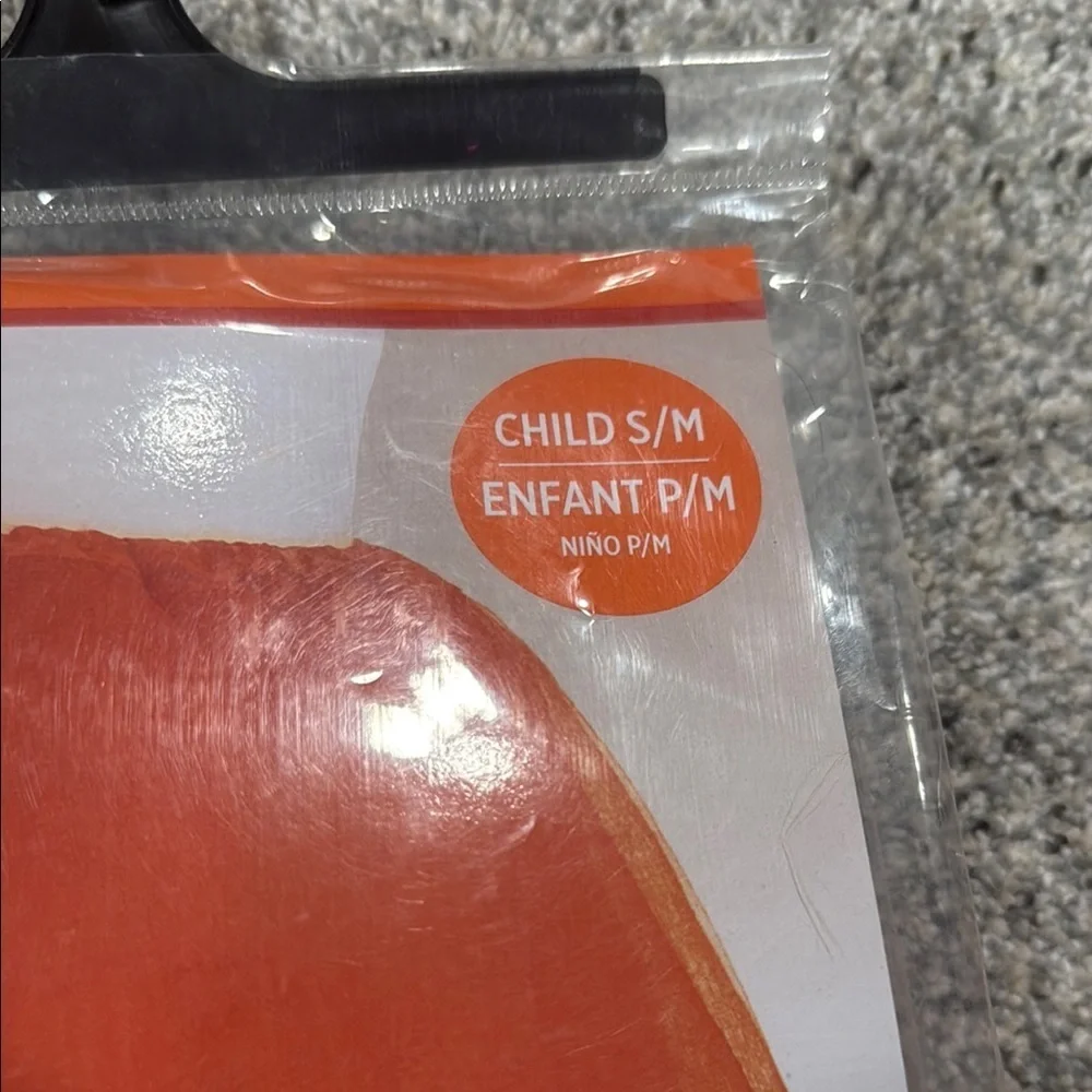 Child's orange Tutu , Bandana and orange hairspray set